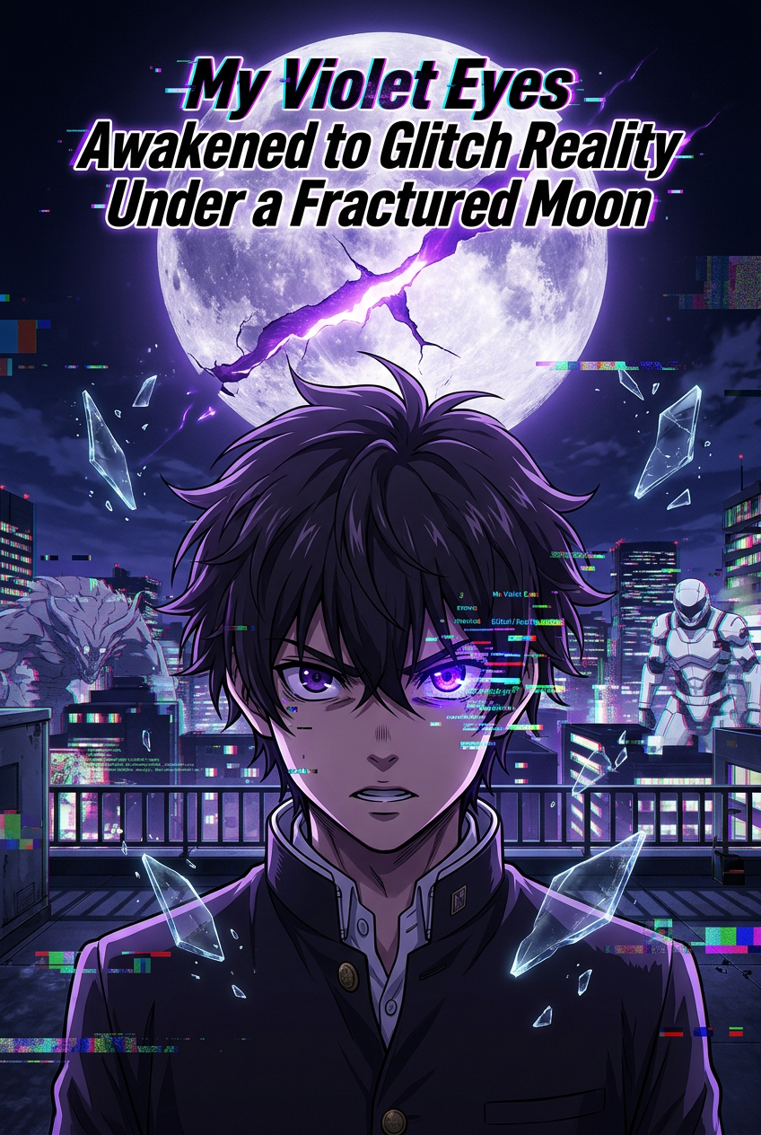 Watch My Violet Eyes Awakened to Glitch Reality Under a Fractured Moon ...
