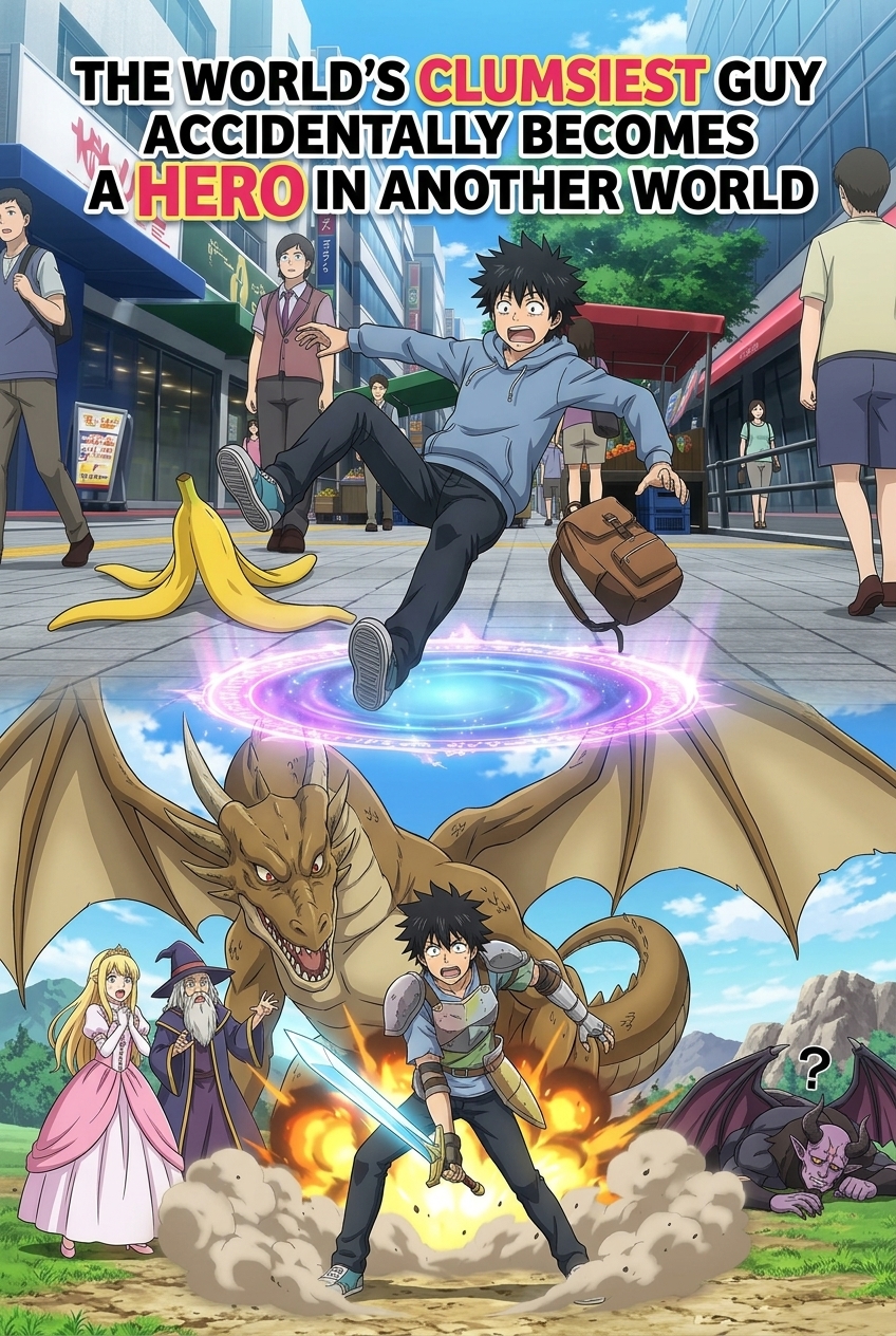 The World’s Clumsiest Slacker Stumbles Into A Legendary Fantasy ...